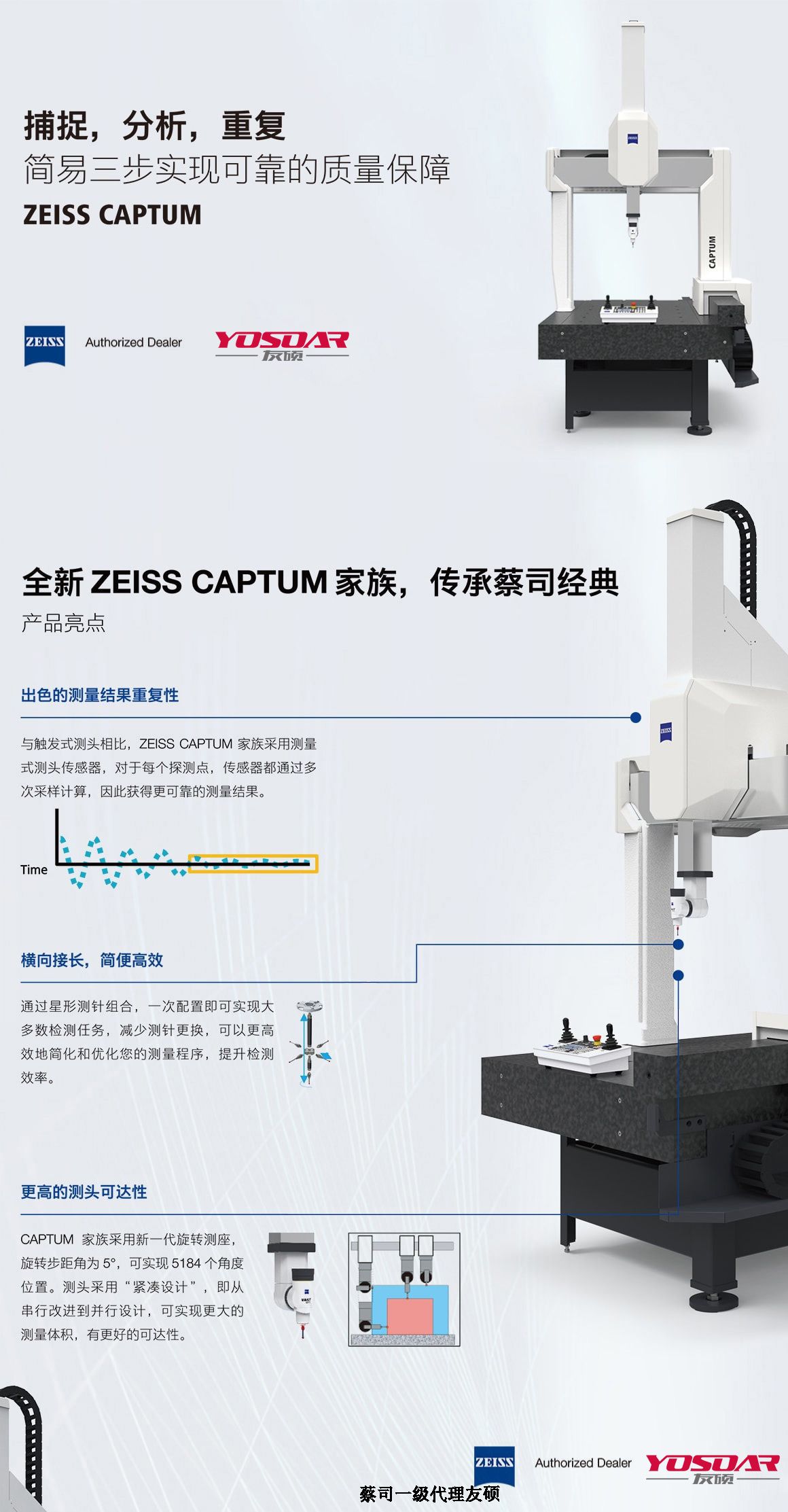 果洛蔡司三坐标CAPTUM