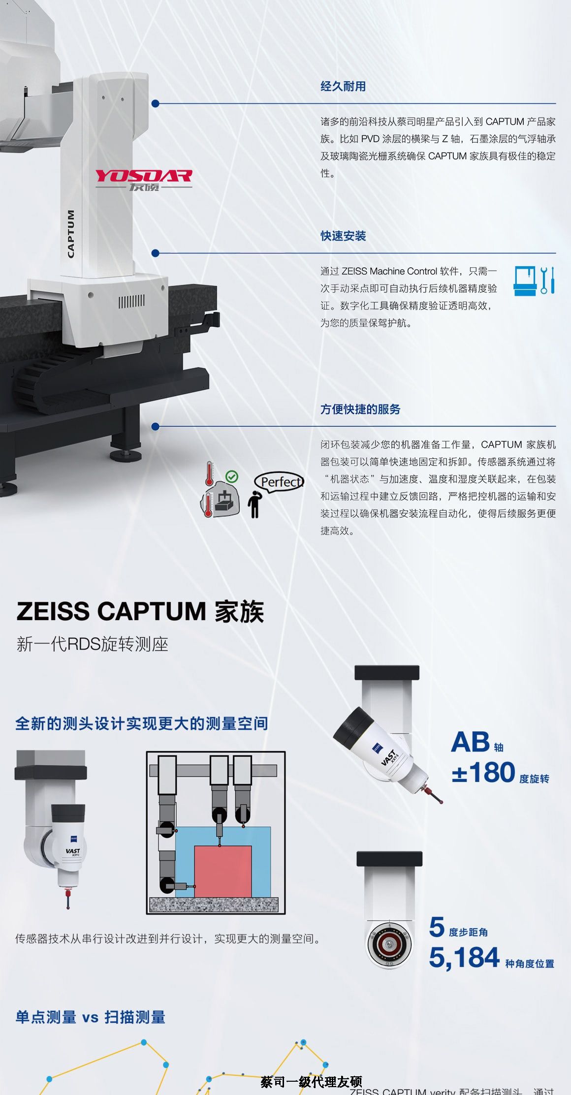 果洛蔡司三坐标CAPTUM